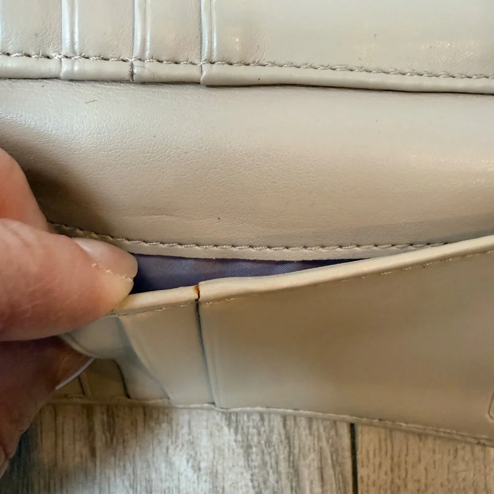 Authentic Coach beige wallet